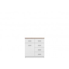 Kumode TOPMIX 1D4S, balts